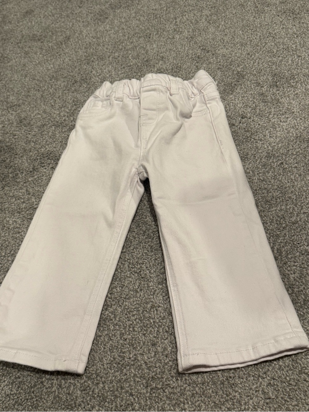 Baby Sovereign Code NWOT White Denim Jean Pants 24M